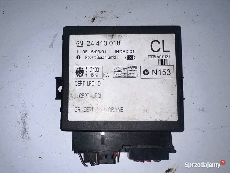 Moduł komfortu Opel Zafira A 20 DTI osobowe Ostrzeszów
