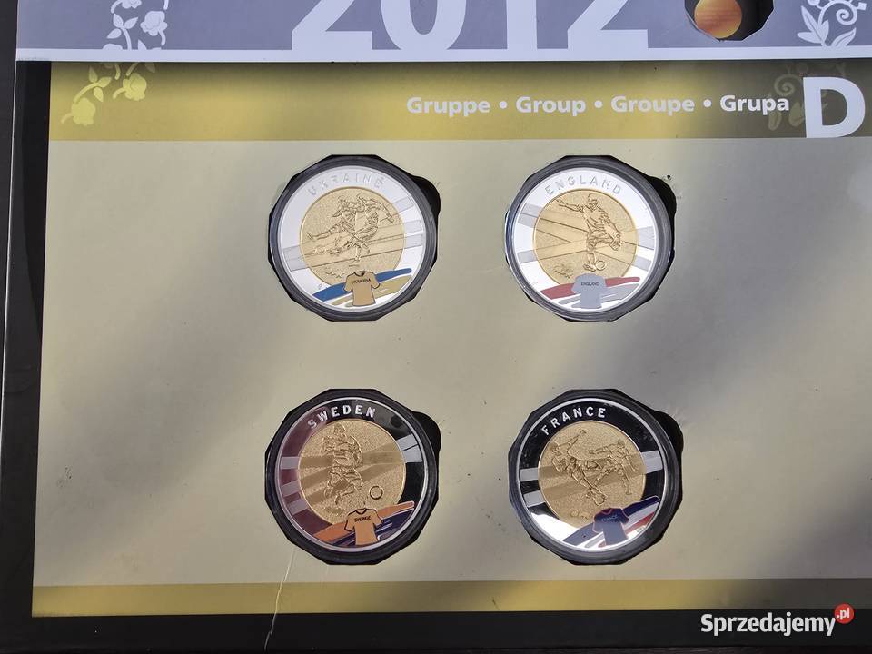 Album medale monety Euro 2012 Żary