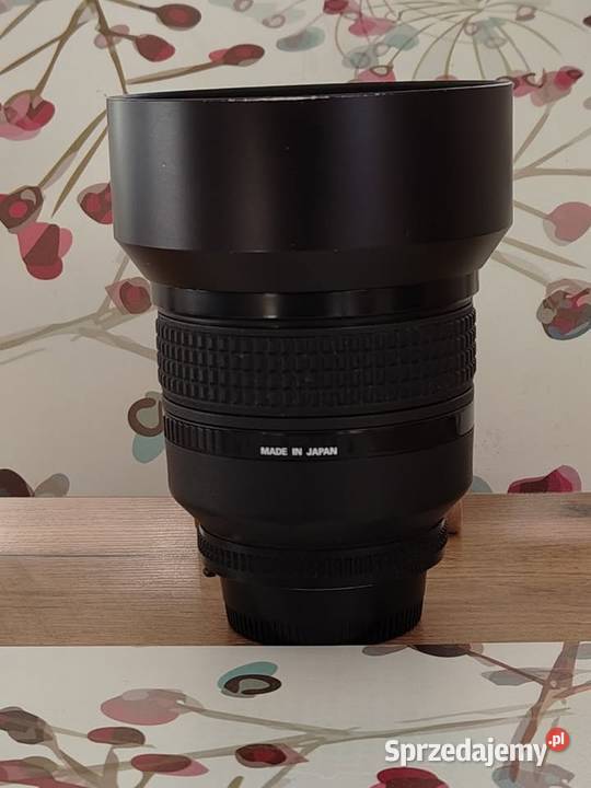 Obiektyw Nikkor 85 14D świetna portretówka Nikon Biała Podlaska