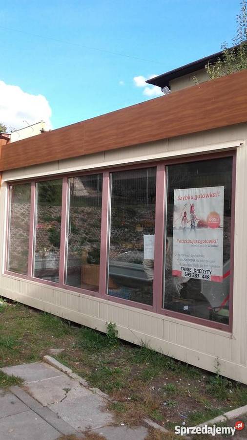 sprzedam mało używany pawilon biurowy Elbląg