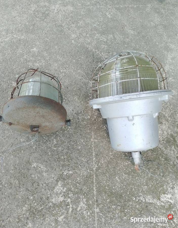 Lampy przemysłowe wiszące Loft Lampy wiszące