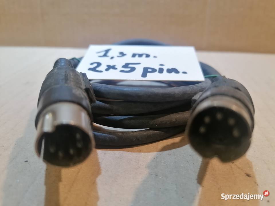 przewód wzmacniaczaradia PRL 2x5pin Piotrków Trybunalski