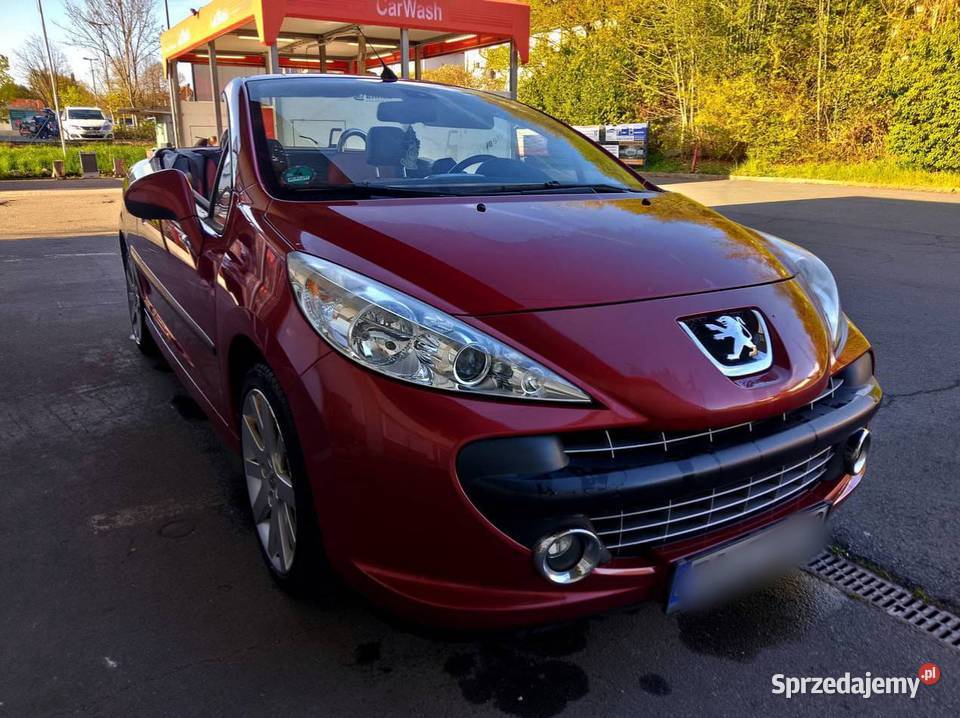 PEUGEOT 207CC PEŁNE WYPOSAŻENIE BEZWYPADKOWY 2/3 Motoryzacja Tarnowskie Góry