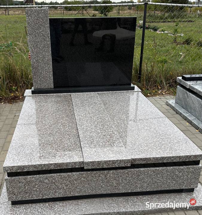 Nagrobki granitowe sprzedaż montaż dodatki