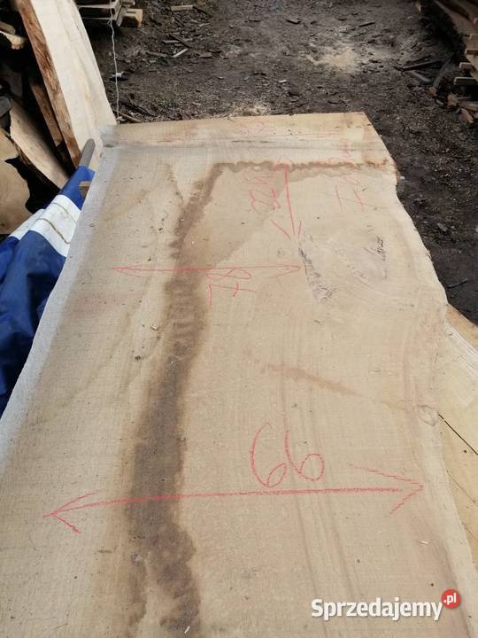 monolit 250x70x6 dąb jesion klon stolik stół Przysucha