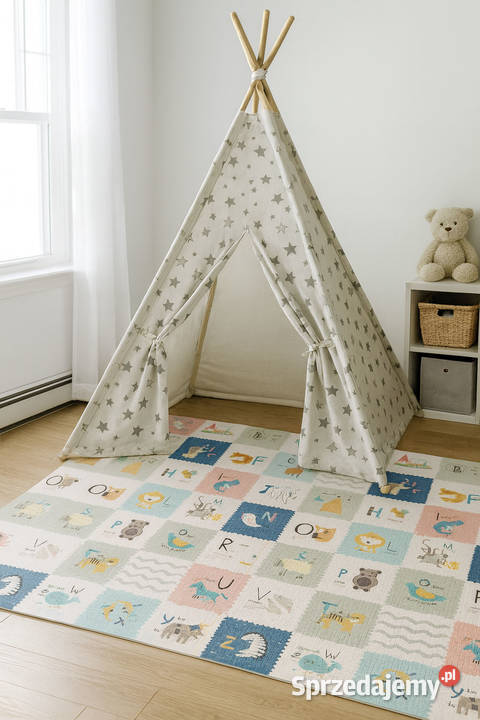 Mata piankowa dzieci 200x180 edukacyjna