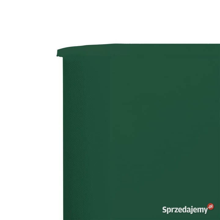 Parawan 9skrzydłowy z tkaniny 1200x160 zielony Warszawa
