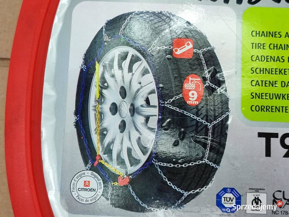 ŁAŃCUCHY ŚNIEGOWE 1 PARA CITROEN 17 18 ROZMIAR lubelskie sprzedam