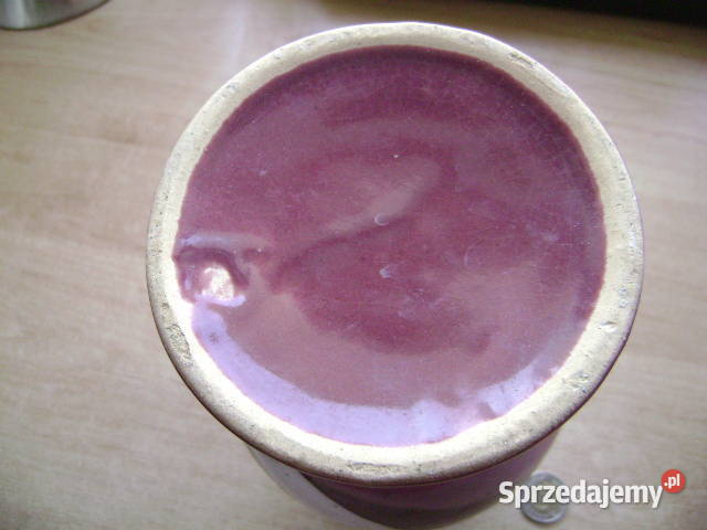 Starocie z PRL Stare naczynia Wazon ceramiczny Gdynia