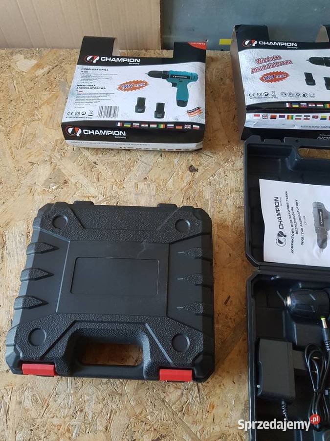 MOCNA WIERTARKO WKRĘTARKA AKUMULATOROWA 18V 2X Głogowa