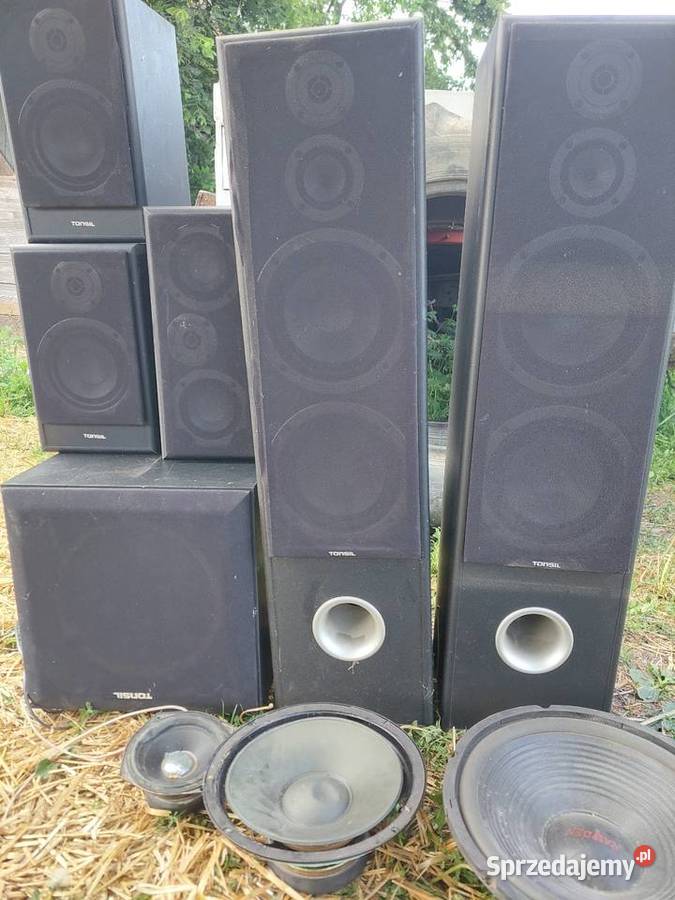 Tonsil kolumny 100w 8ohm subwoofer glosniki Czernikowo