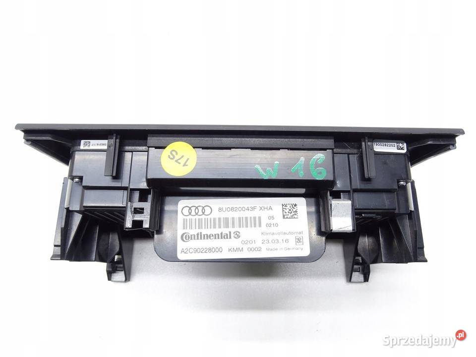 PANEL STEROWNIK NAWIEWU KLIMATYZACJI AUDI Q3 8U
