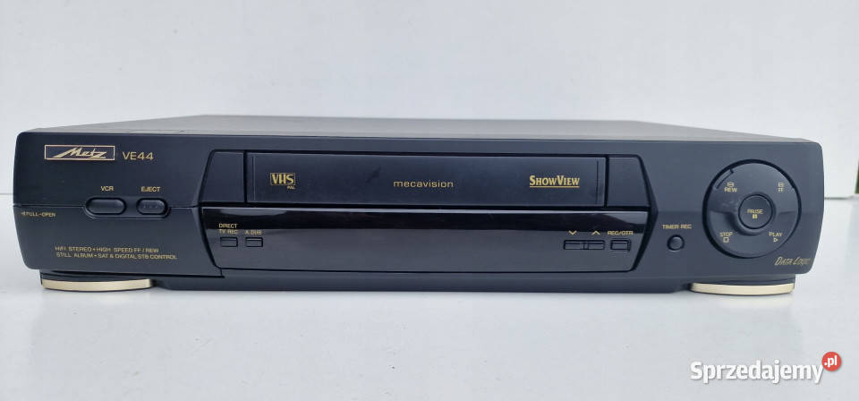 Video magnetowid METZ VE 44 VE44 VHS Międzychód