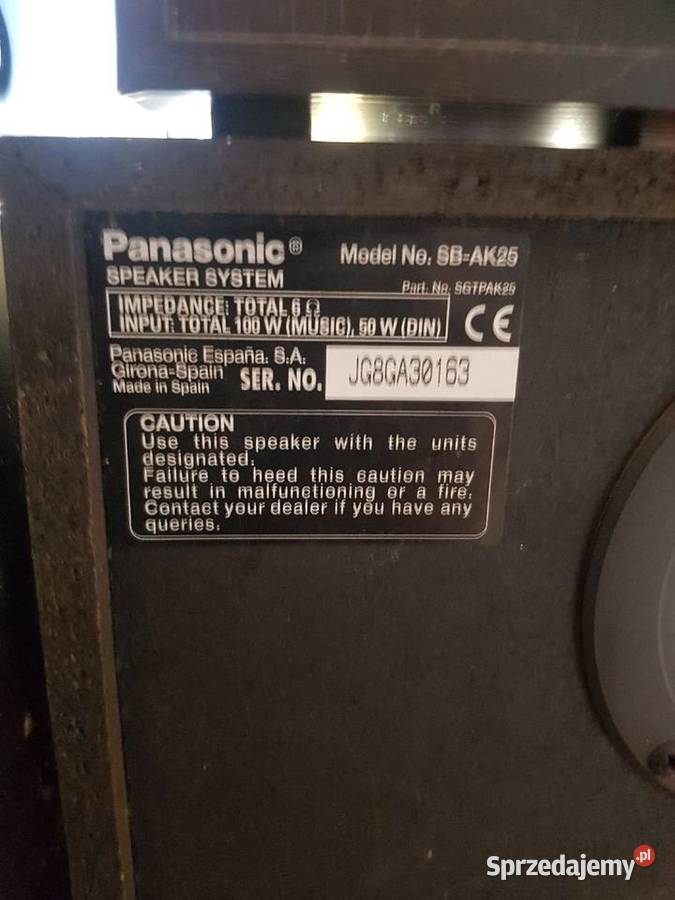 Wieża Technics Katowice sprzedam