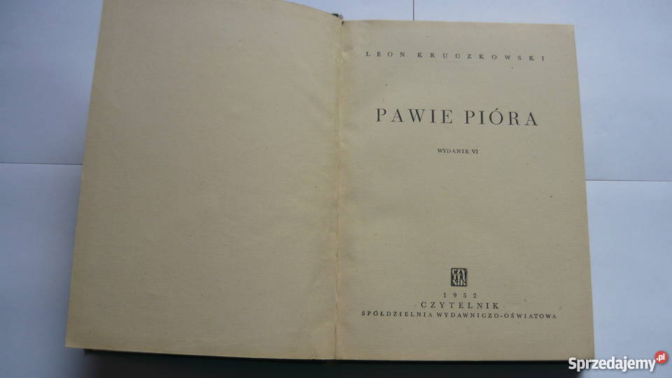 Pawie pióra Leon Kruczkowski Myszków