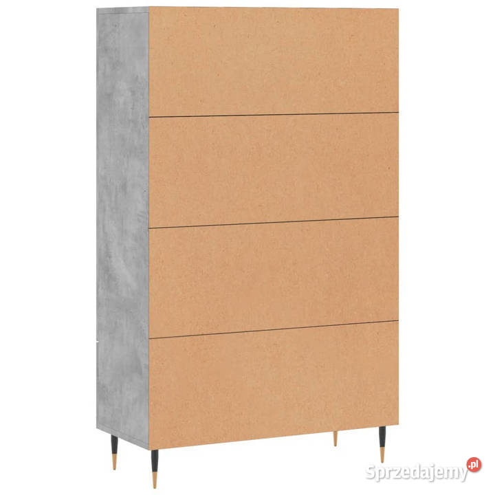 Wysoka szafka szarość betonu 695x31x115 WM828216 Warszawa