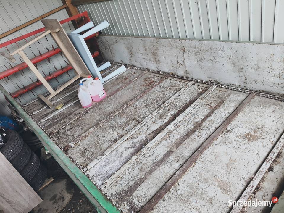 Rozrzutnik obornika przyczepa 1oś Krajno-Zagórze