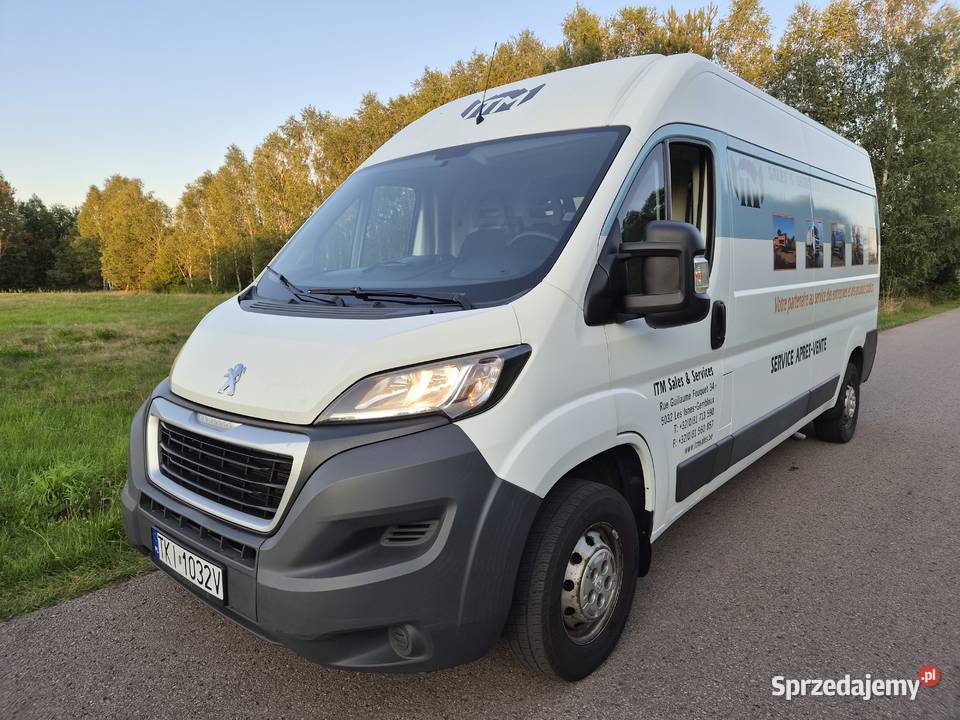Peugeot Boxer 20 Blue HDi 163 H2L4 MaxiSuper autoalarm Mniów sprzedam