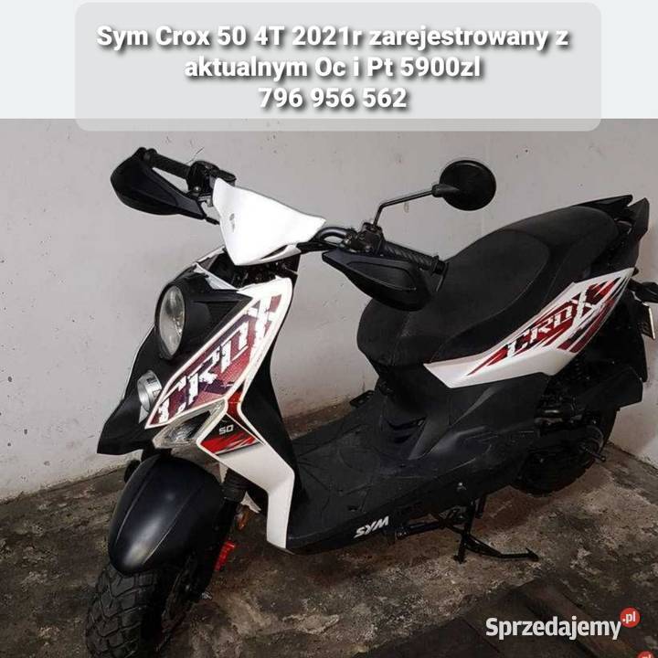 Skuter SYM CROX jet orbit 50 4T 2021 KATAM