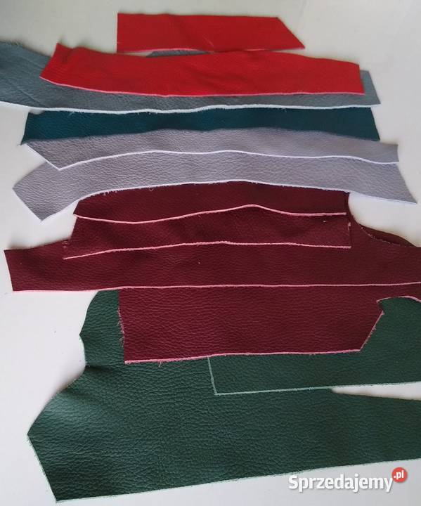 Skóra 313 g Licowa Włoska średnie i małe kawałki Gdańsk