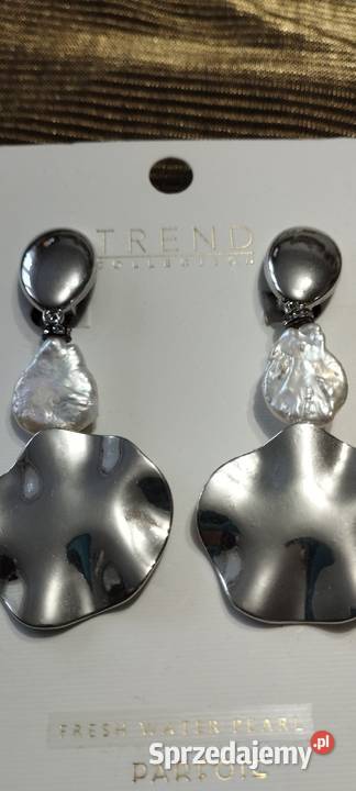 Parfois fresh water pearl kolczyki 185217 Zamość