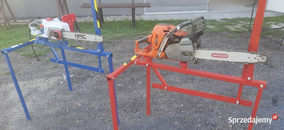 Stojak do cięcia drewna uchwyt Dobrodzień