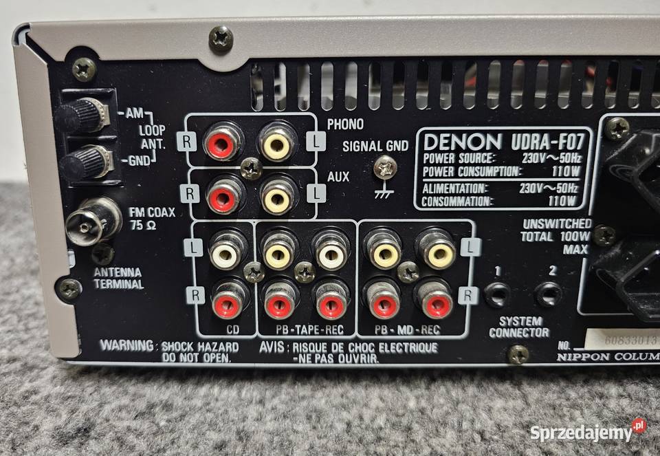 Denon UDRAF07 Amplituner wzmacniacz stereo Kraków
