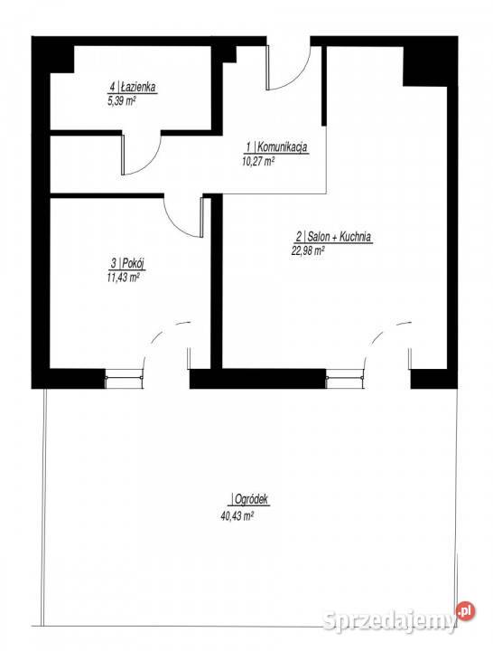Mieszkanie 5007m2 Poznań 50.07m2