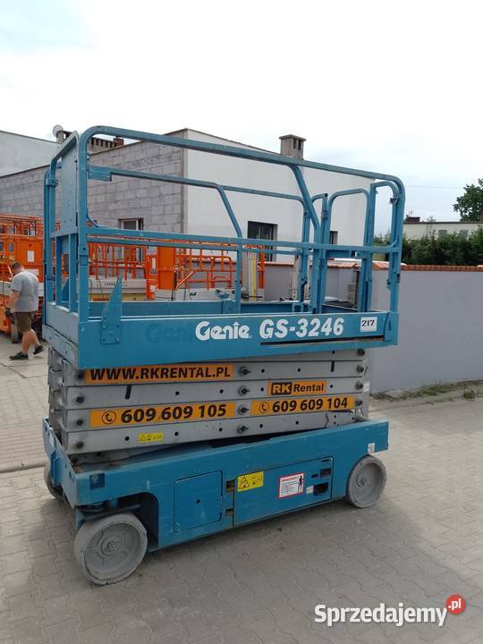Sprzedam podnośnik nożycowy Genie GS3246 2007 kujawsko-pomorskie