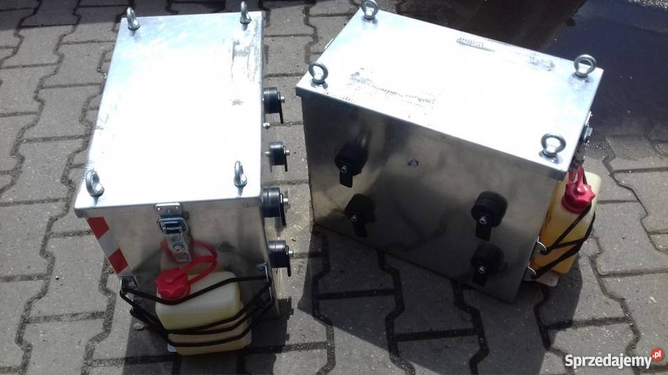 Aluminiowe kufry boczne MPS mazowieckie