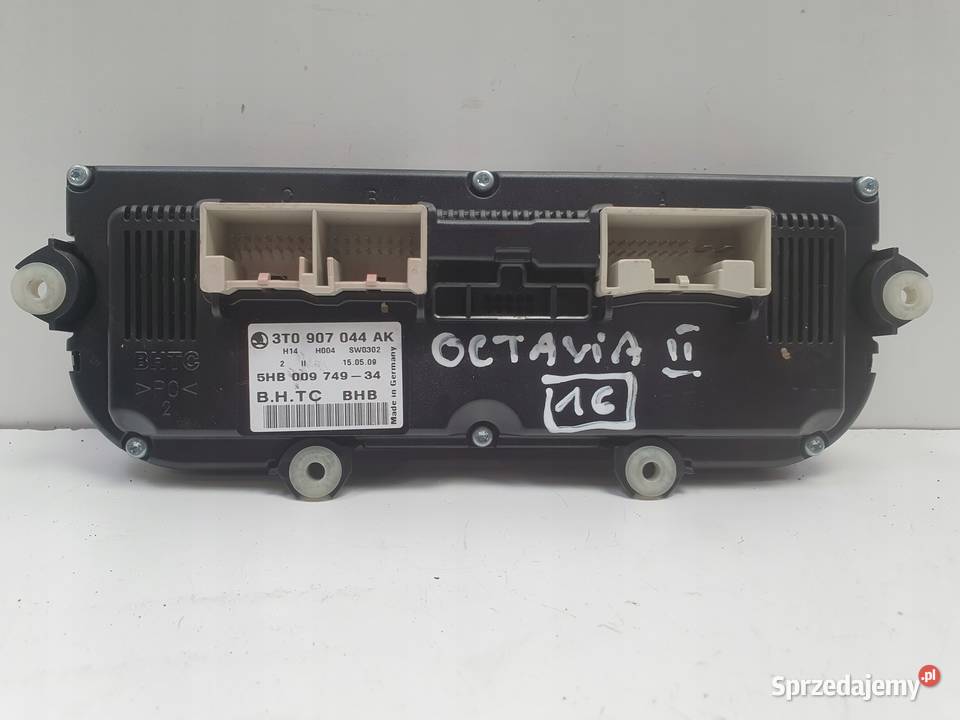 PANEL KLIMATYZACJI Skoda Octavia II lift Rudka