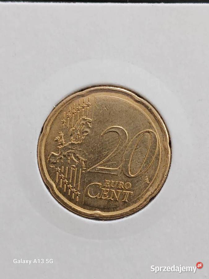 20 Eurocentów Malta 2021 r Numizmatyka Konin