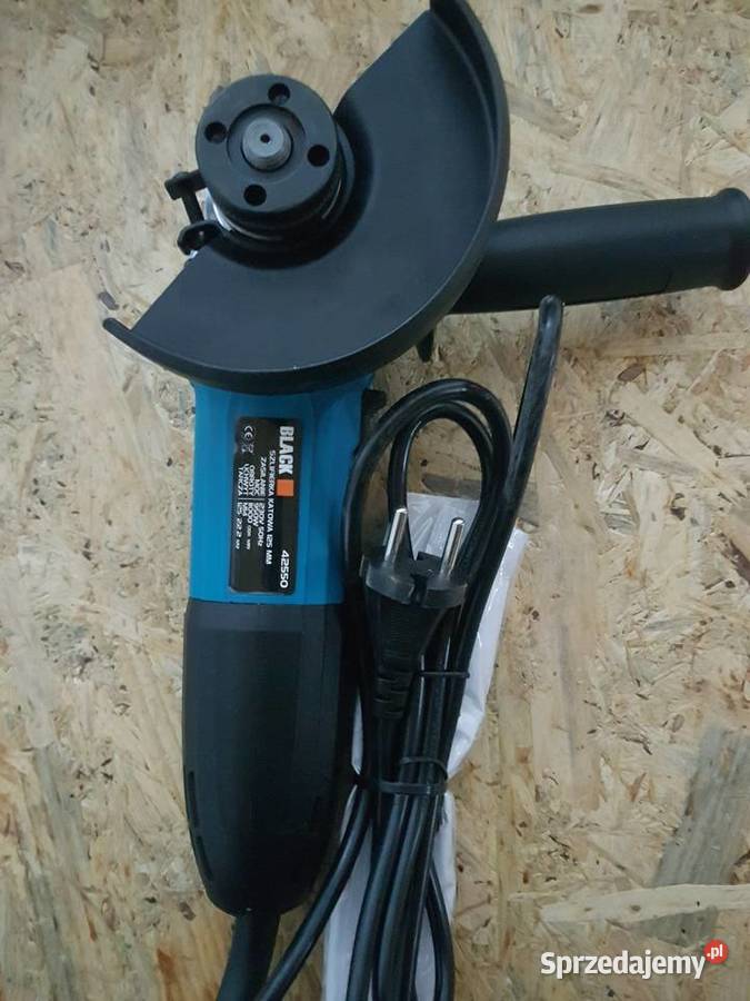 Szlifierka kątowa 125 mm 950 Wat firma Black wielkopolskie Głogowa