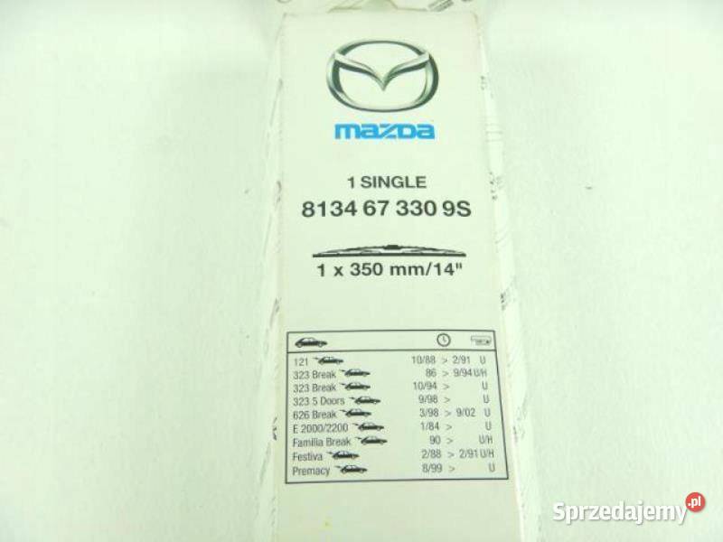 PIÓRO WYCIERACZKI TYŁ MAZDA 121 323 626 ORYGINAŁ Ramiona wycieraczek