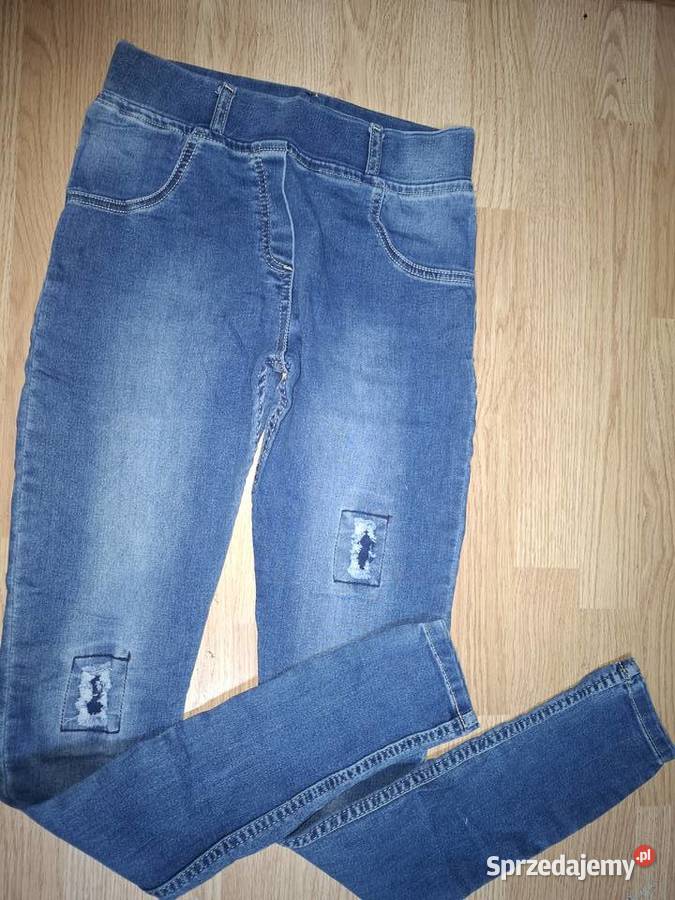 Spodnie damskie jeansy rozmiar S rurki z Wadowice