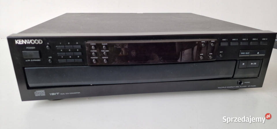 Kenwood DP R 4080 odtwarzacz zmieniarka CD Elektronika wielkopolskie Międzychód
