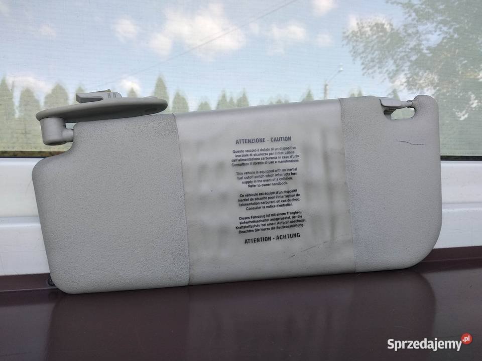 Fiat Punto 2 II osłona daszek przeciwsłoneczny osobowe Sieradz