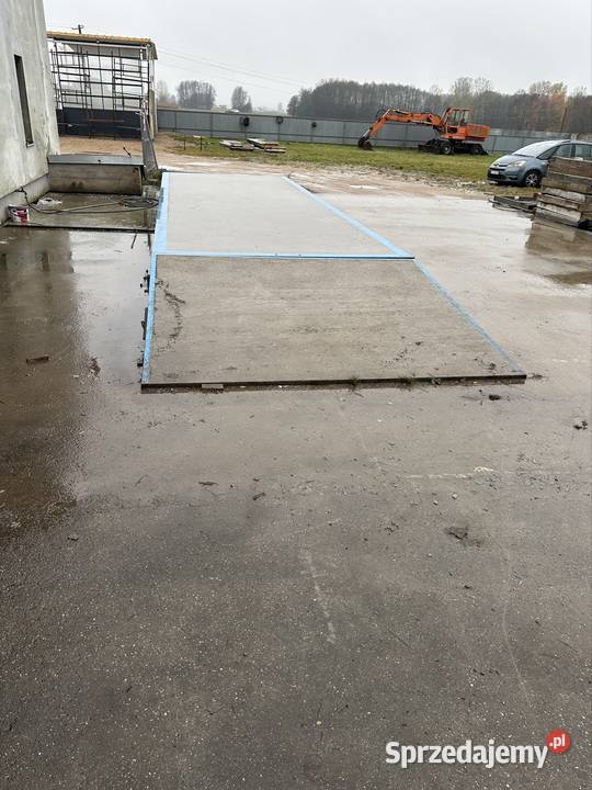 Wynajmę plac utwardzony z waga 40 ton
