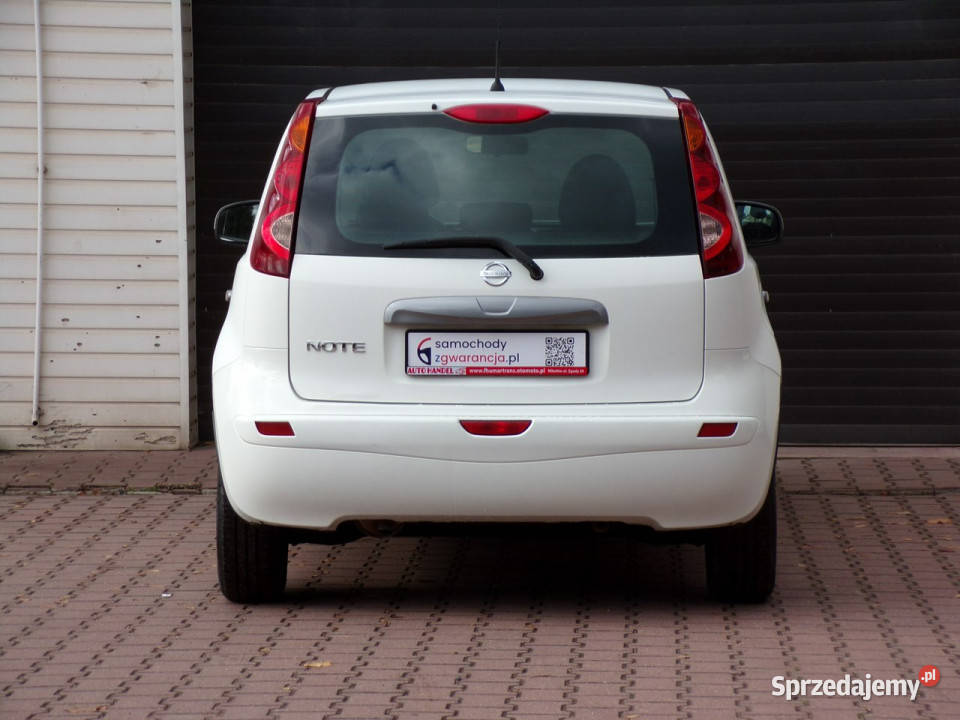 Nissan Note Klima Gwarancja I wlaść 14 90 2012r elektryczne lusterka Mikołów