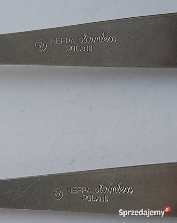 Retro Sztućce HEFRA 9 sztukPRL Gdańsk sprzedam