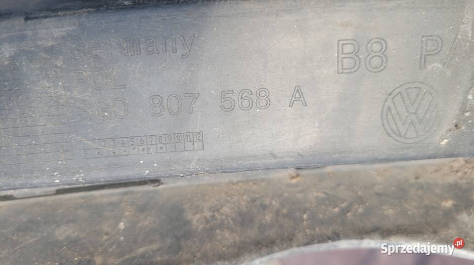 VW PASSAT B8 LIFT DYFUZOR DOKŁADKA ZDERZAK TYŁ Ruda Śląska