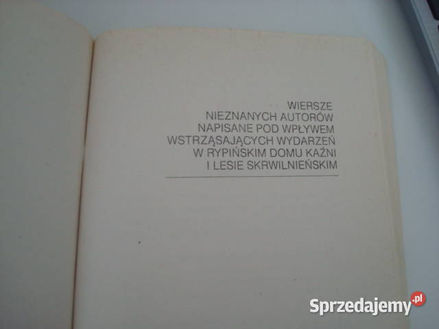 Mordercy z Selbstschutzu A Witkowski Osięciny sprzedam