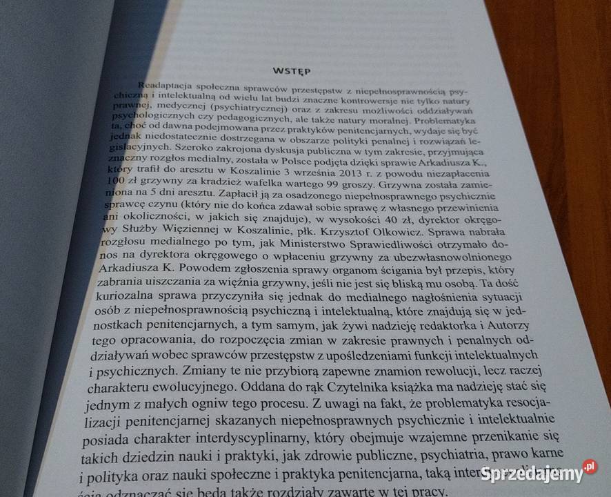 Readaptacja społeczna sprawców przestępstw z pedagogika, resocjalizacja