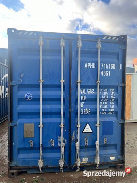 Kontener morski magazynowy budowlany 40 HC Jastrzębie-Zdrój