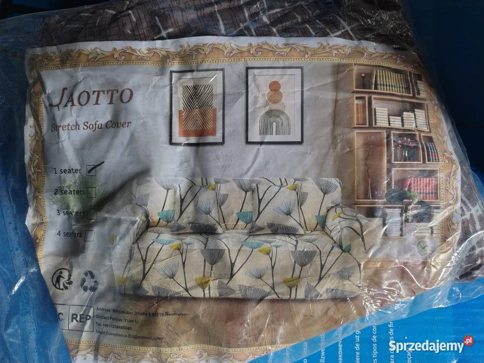 Pokrowiec na sofę Jaotto rozkładany pokrowiec na Pozostałe