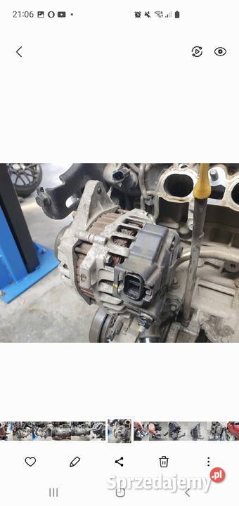 Alternator Valeo 2655447 135V 90A Hyundai i30 Rok produkcji 2010 Pionki