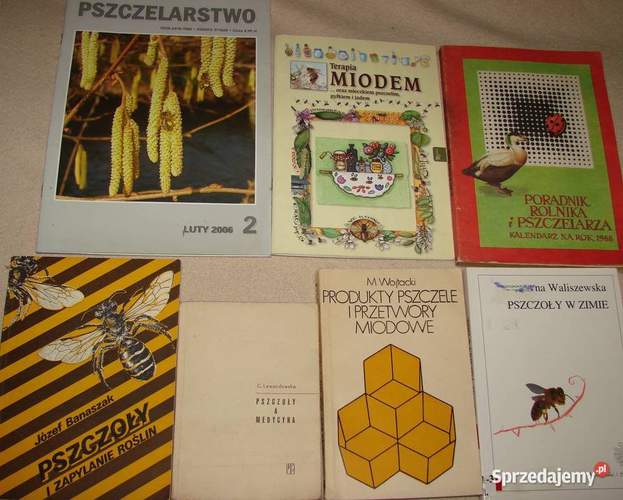 Miodolecznictwo pszczelarstwo pszczoły książki Radom