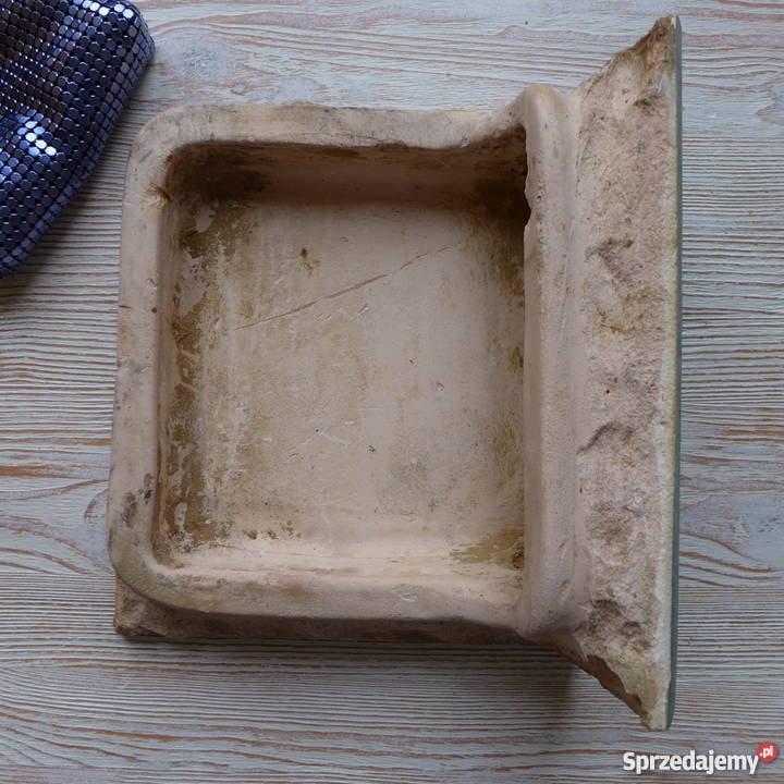 F7 Secesyjny stary ceramiczny dekor kafel Warszawa