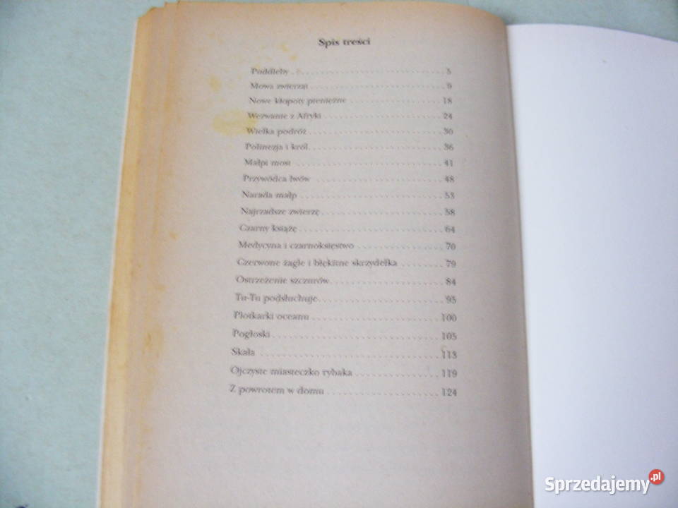 Pinokio Tomek Sawyer detektywem prostu Katy Oborniki Śląskie sprzedam