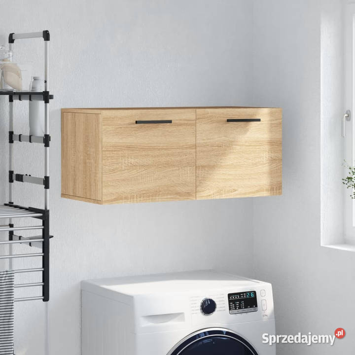 Szafka wisząca dąb sonoma 80x365x35 WM830103 mazowieckie Warszawa